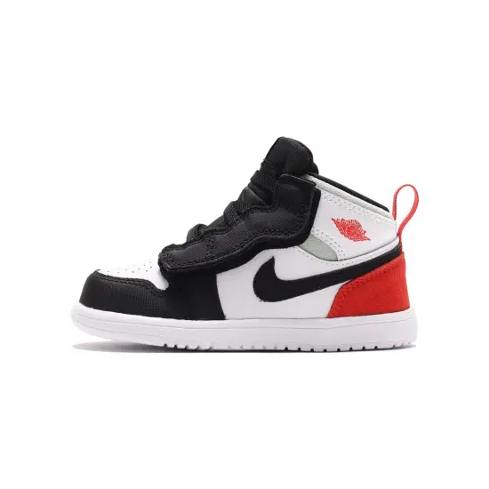 Jordan 1 Mid Alt White Black Red Spruce TD