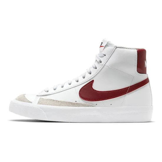 Nike Blazer Mid 77 White Team Red GS