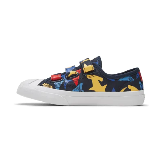 Converse Jack Purcell Low Easy-On PS 'Shark Bite - Black'