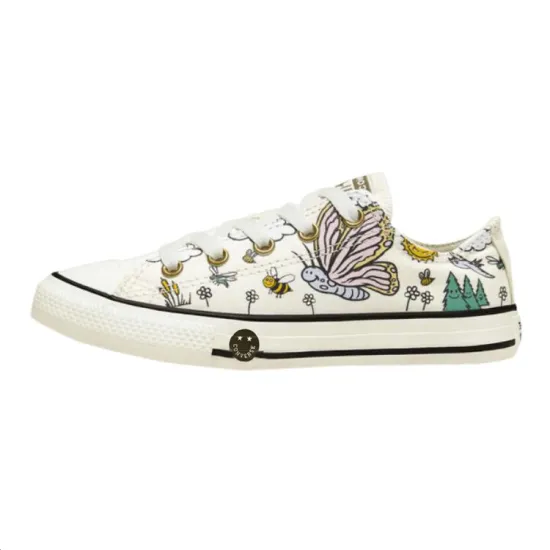 Converse Chuck Taylor All Star Low GS 'Summer Camp - Vintage White'