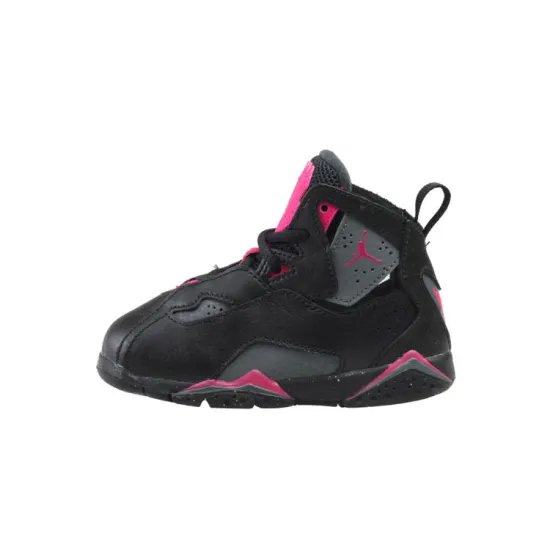 Jordan True Flight Black Dark Grey Deadly Pink TD