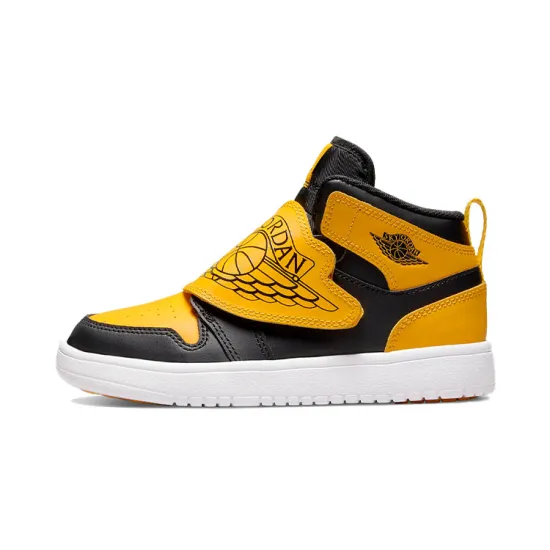 Jordan Sky Jordan 1 Black White University Gold PS