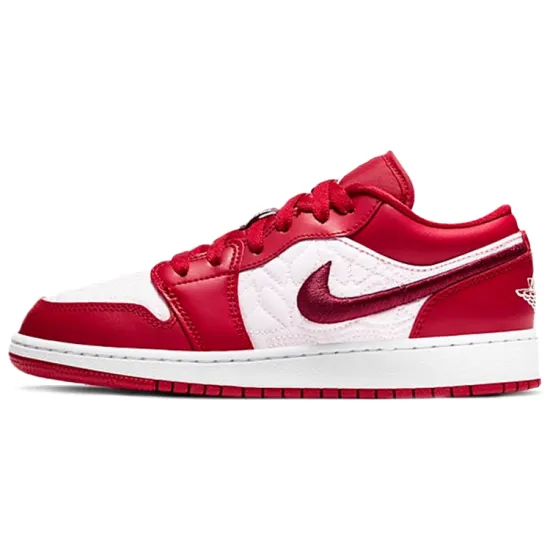 Jordan 1 Low SE Red Quilt GS