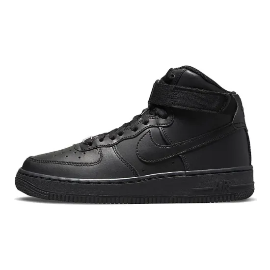 Nike Air Force 1 High LE Triple Black (GS)