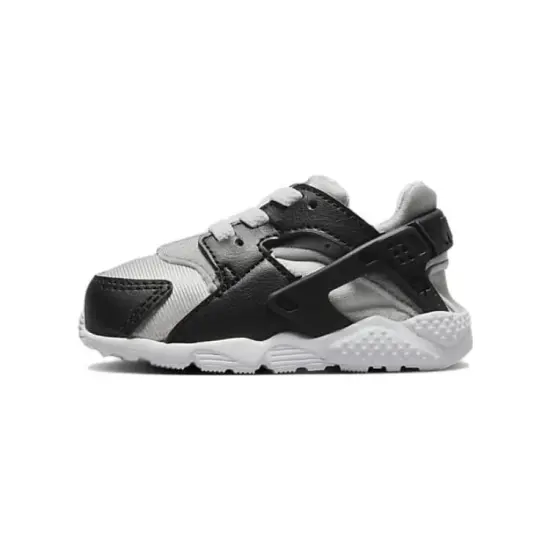 Nike Huarache Run Slip Resistant Cushioning Abrasion Resistant Low Top Toddler Shoes Black White Infant And Toddler