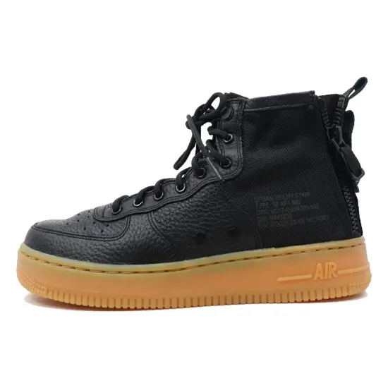 Nike SF Air Force 1 Mid Black Gum GS