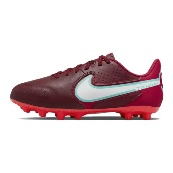 Nike Tiempo Legend 9 Junior Low Top Soccer Shoes Pink Kids'