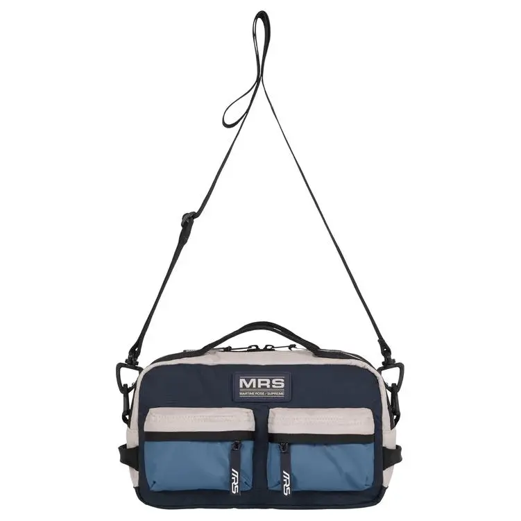 Supreme Nylon Crossbody One Shoulder Handbag Unisex Marine Blue