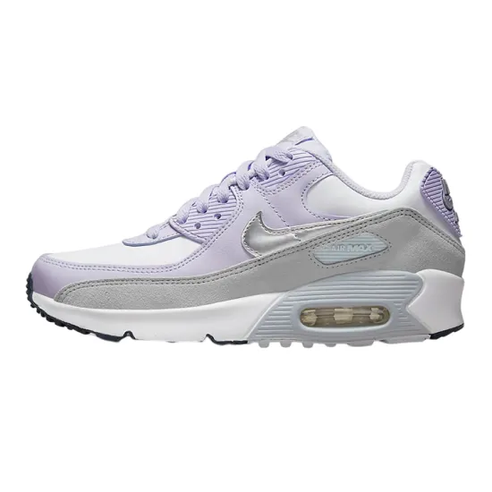 Nike Air Max 90 White Violet Frost GS
