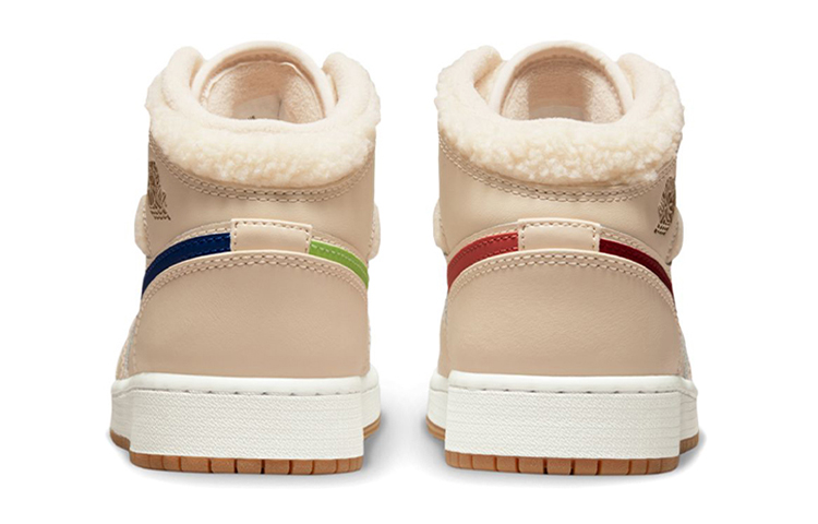 Jordan Air Jordan 1 Mid "Fleece" Swoosh GS