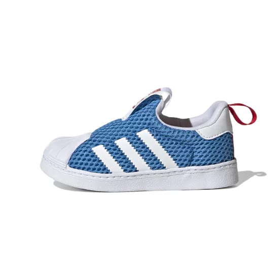 Adidas Originals SUPERSTAR 360 Low Top Toddler Shoes Blue Infant And Toddler