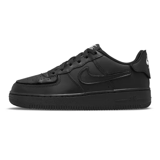Nike Air Force 1/1 'Black Bright Crimson' GS