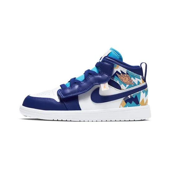 Jordan 1 Mid ALT PS White Blue