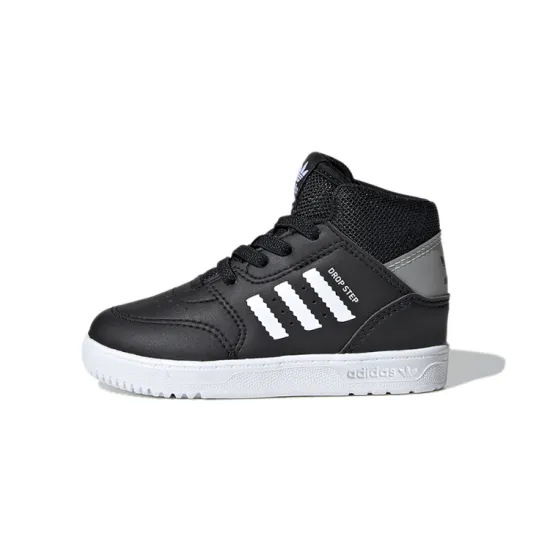 Adidas Originals 360 I Abrasion Resistant Mid Top Toddler Shoes Black White Infant And Toddler