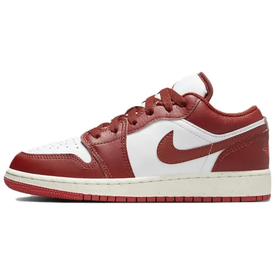 Jordan Kids Air Jordan 1 Low SE 'Dune Red' Sneakers