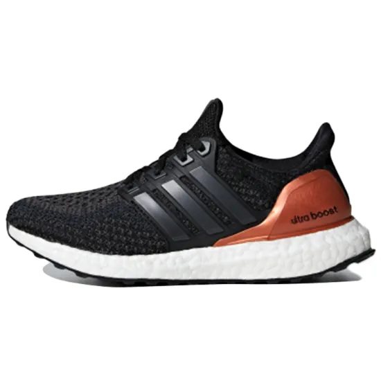 Adidas ULT Ultraboost J Low-Top Kids' Running Shoes Black Copper Teenagers