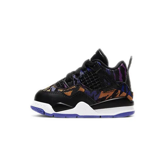Jordan 4 Retro Black Rush Violet TD