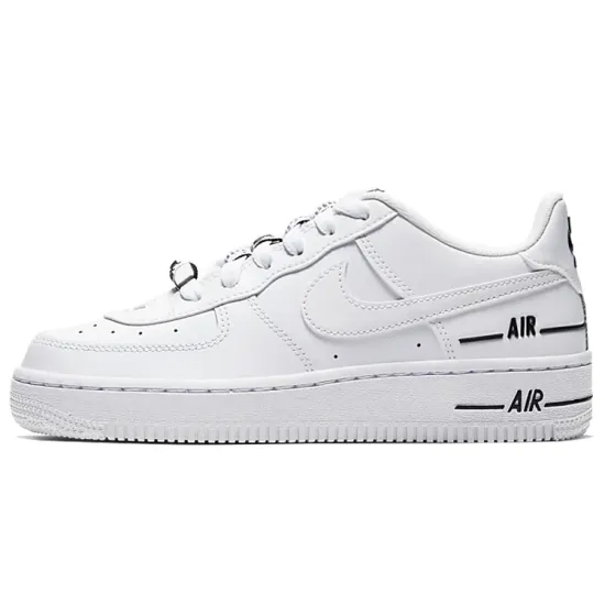 Nike Air Force 1 LV8 3 White Black GS