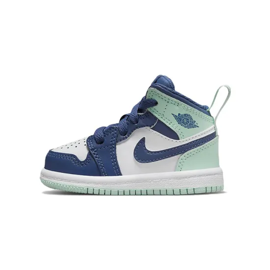 Jordan 1 Mid Mystic Navy Mint Foam TD