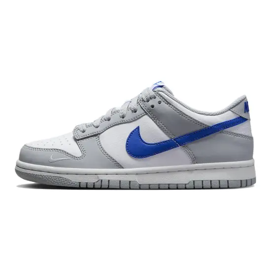 Nike Dunk Low Mini Swoosh Wolf Grey Game Royal GS