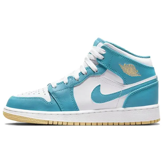 Jordan 1 Mid Aquatone GS