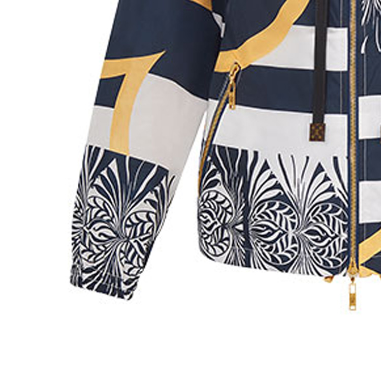Женская куртка Louis Vuitton (синяя) — фото 6