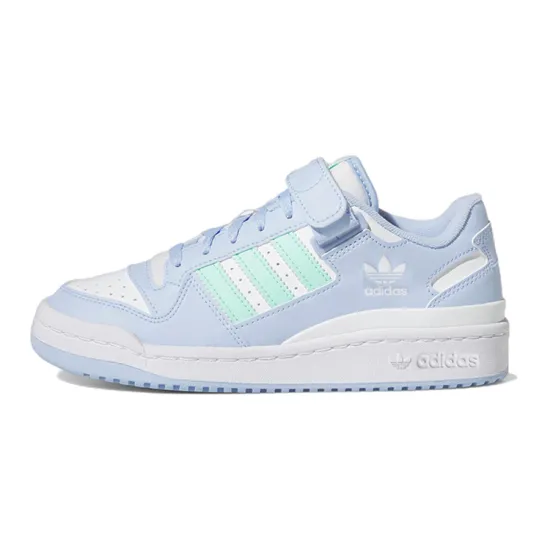 Adidas Forum Low Cloud White Easy Green Blue Dawn GS