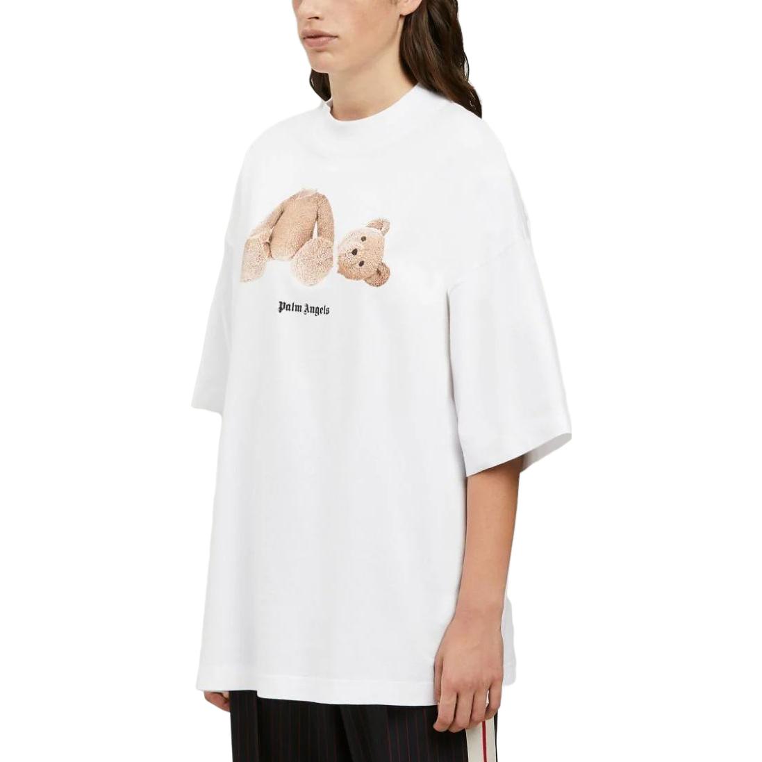 Футболка PALM ANGELS SS23 LogoT (белый) — фото 5