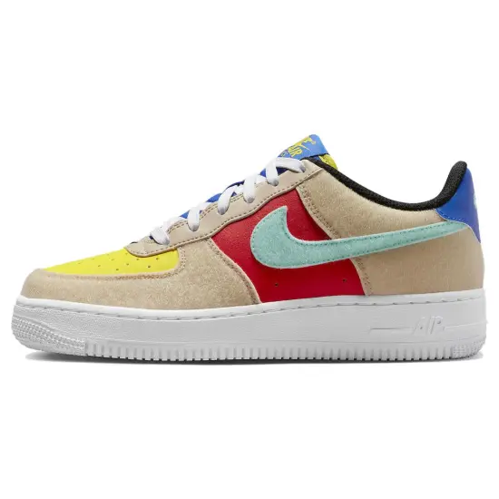 Nike Air Force 1 Low Multi-Color Velcro GS