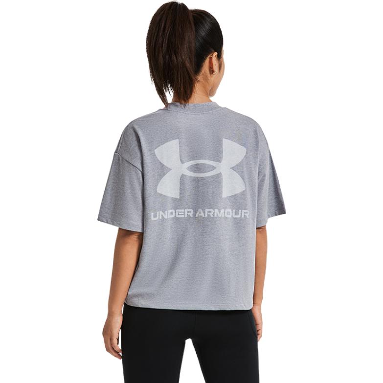 Женская футболка Under Armour 1379948-100 (белая) — фото 4
