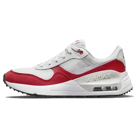 Nike Air Max SYSTM GS 'White University Red'