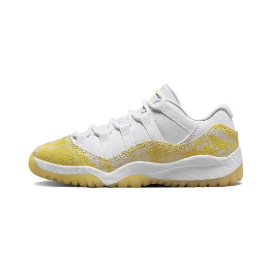 Jordan 11 Retro Low Yellow Snakeskin PS