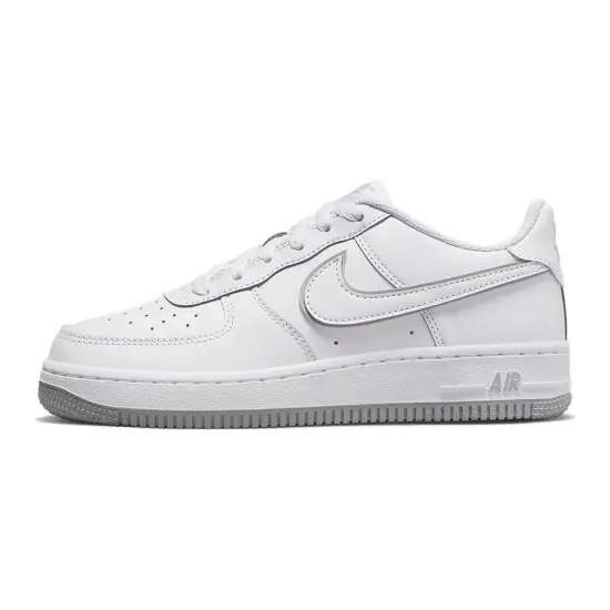 Nike Air Force 1 Low White Wolf Grey GS