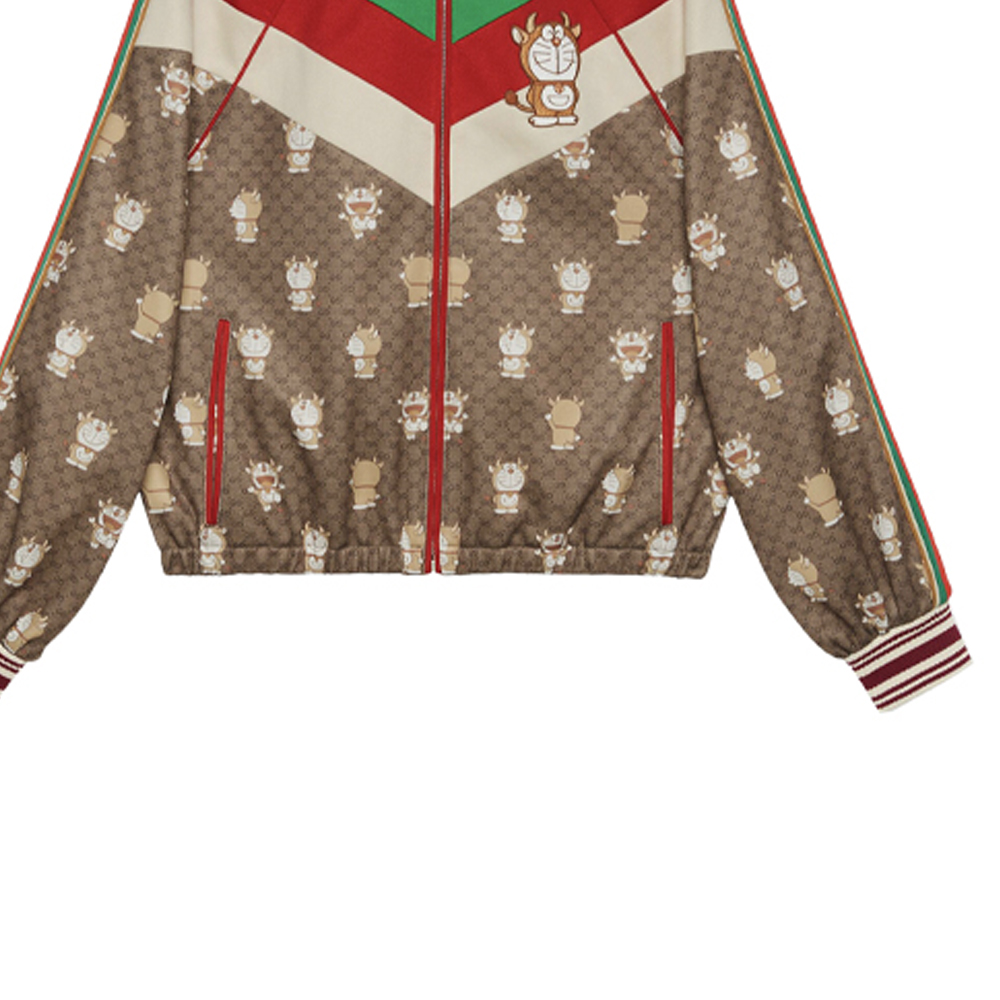 Женская куртка Gucci (коричневая) — фото 3
