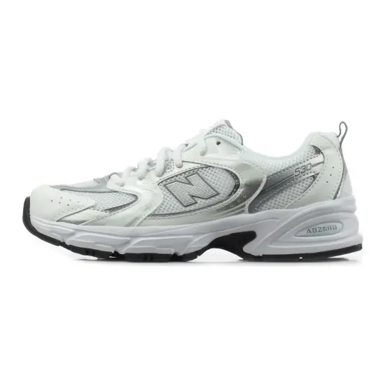 New Balance 530 White Silver GS