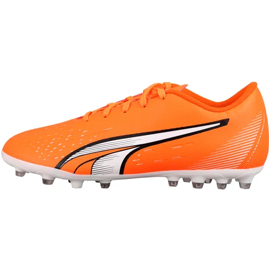 PUMA Ultra Play Abrasion Resistant Low Top Kids' Soccer Shoes Orange Kids'