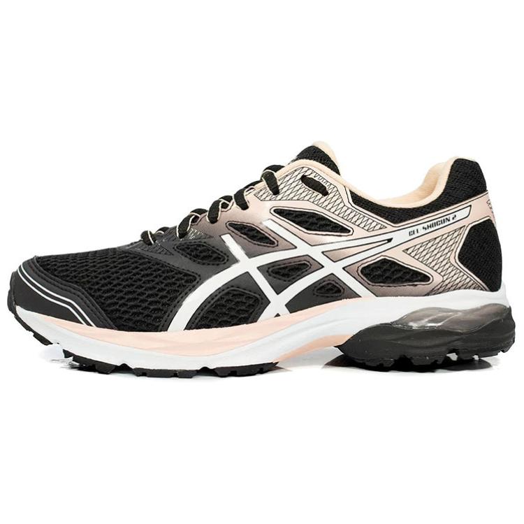 ASICS Gel Shogun 2 Running Shoes Women's Low Top Black/Pink