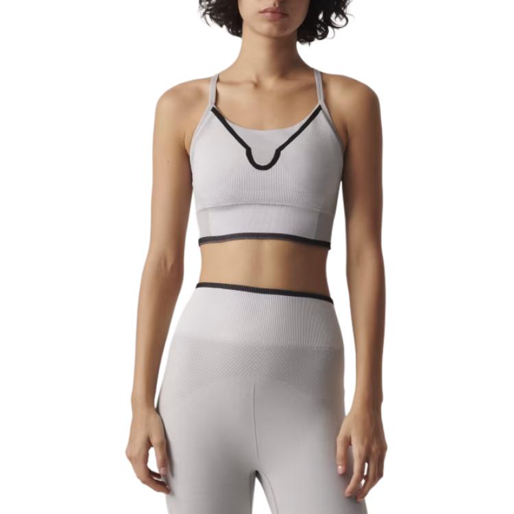 Adidas X Stella McCartney Sleeveless Sports Shirts Women’s Gray Other