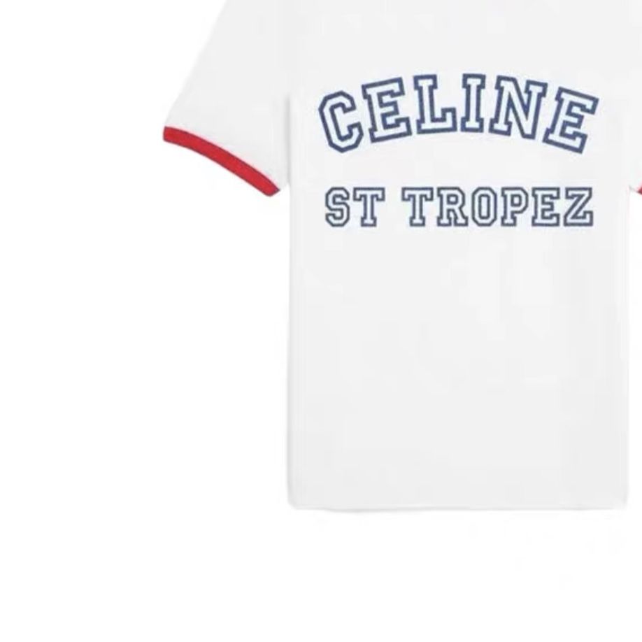 Женская футболка CELINE SS22T (белая) — фото 6