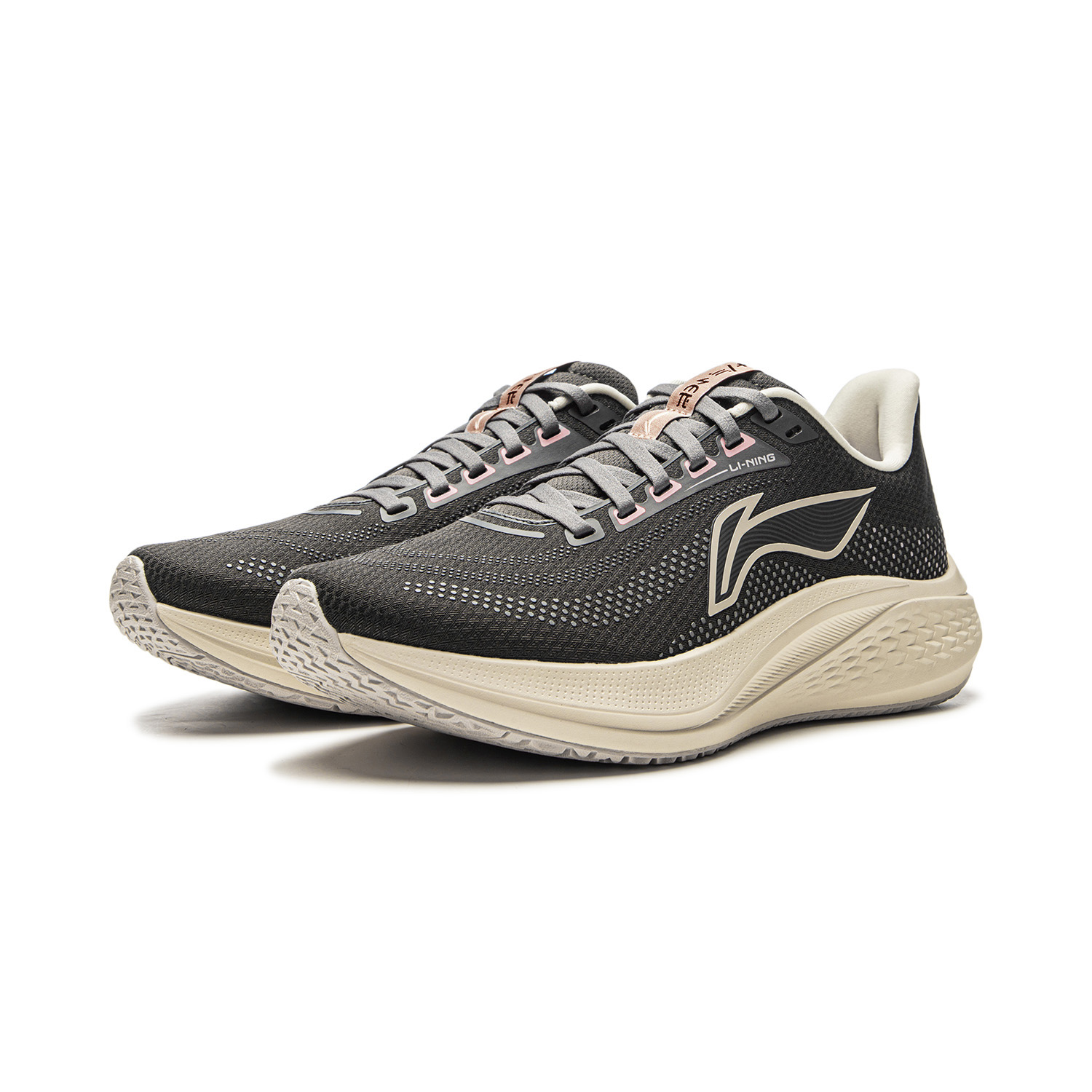 Li Ning Red Hare 7 Running Shoes Women’s Low Top Obsidian Gray
