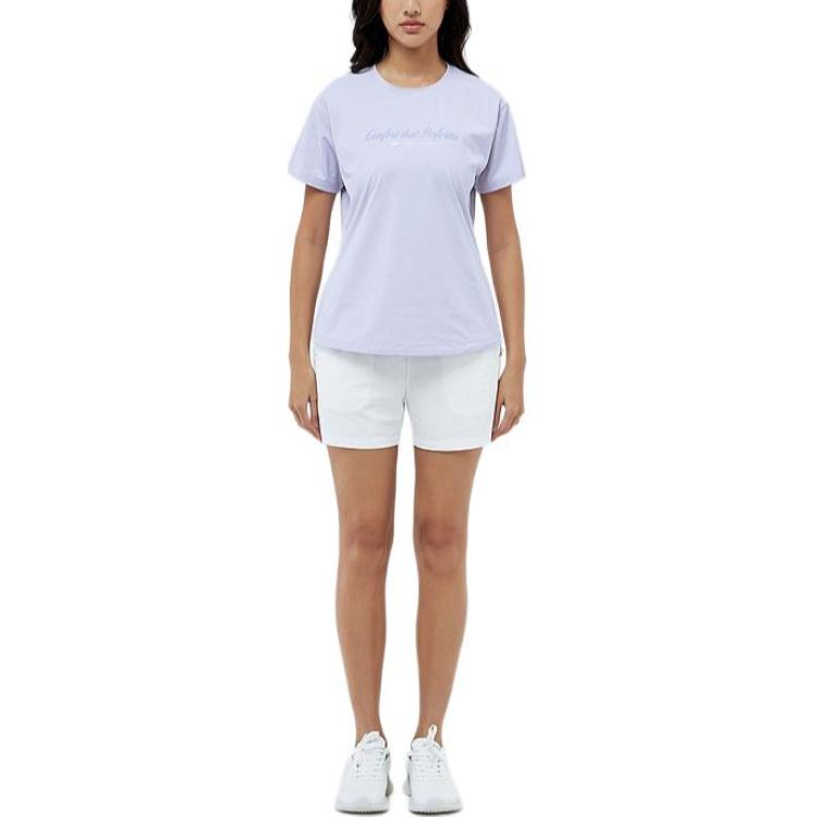 Skechers Quick Dry T Shirts Women’s Light Purple