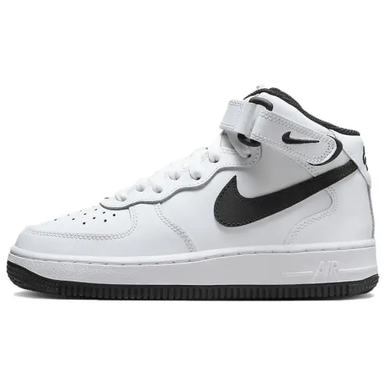 Nike Air Force 1 Mid LE GS White Black