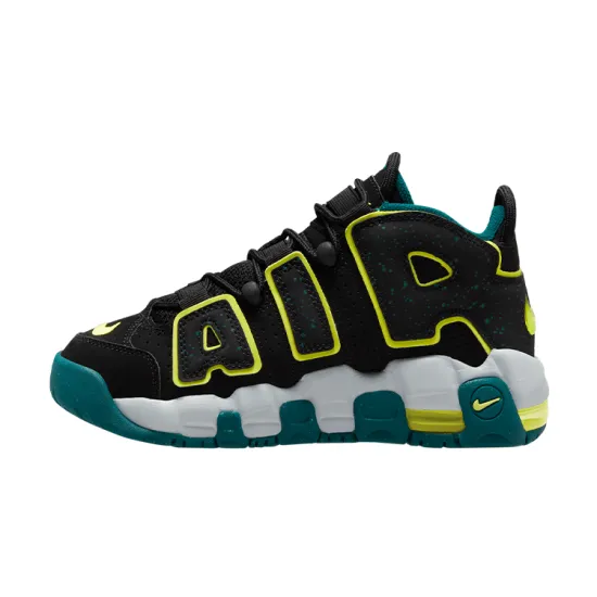 Nike Air More Uptempo Low 'Black Geode Teal' GS