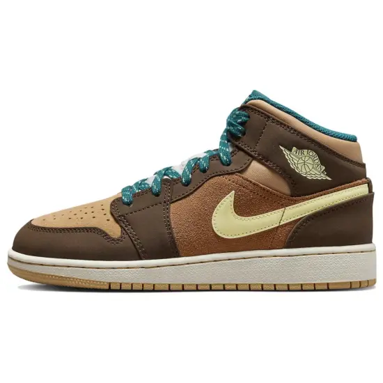 Jordan 1 Mid Cacao Wow GS