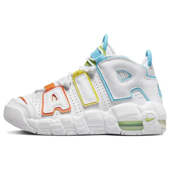 Nike Air More Uptempo White Multi-Color GS