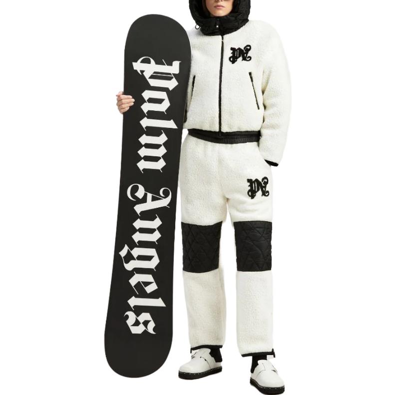 Женская куртка PALM ANGELS Monogram Cozy Ski Jacket (белый) — фото 3