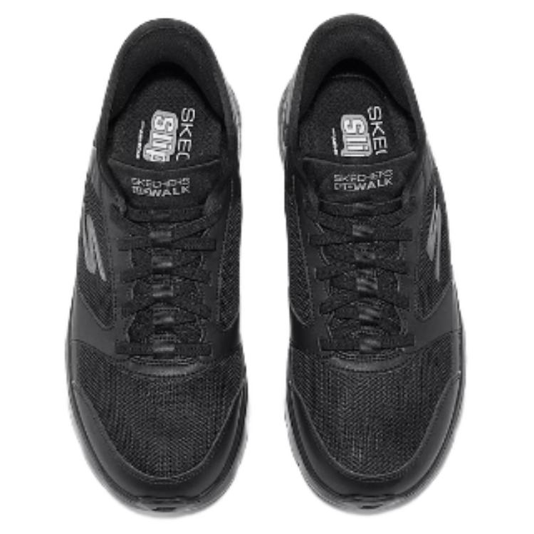 Skechers MEN’S GO WALK Low top Casual Shoes Men’s Black