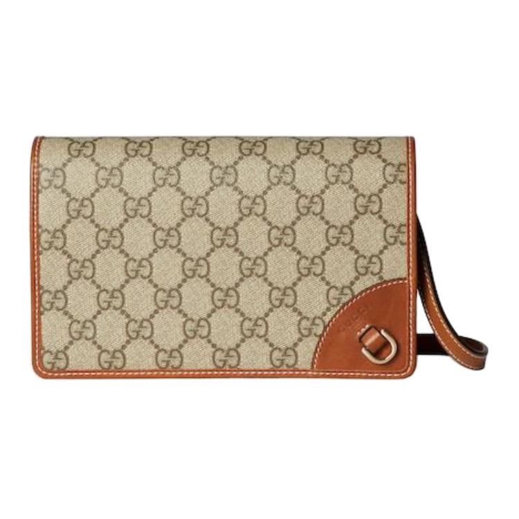 Сумка Gucci (бежево-коричневая)