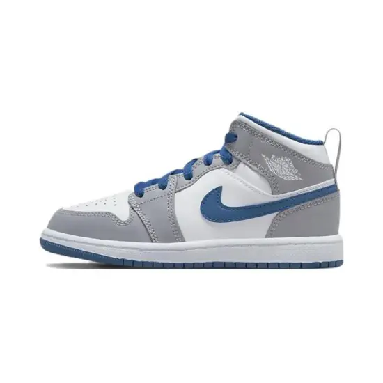 Jordan 1 Mid True Blue Cement PS