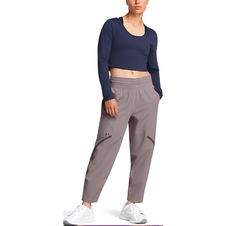Женские штаны Under Armour UA Unstoppable (серые) — фото 3